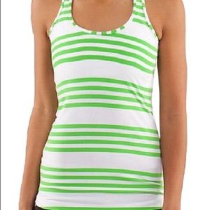 Lululemon White Cool Racerback
